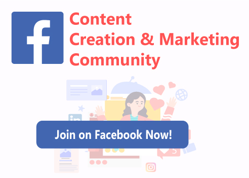 Join Content Creation and Marketing Community