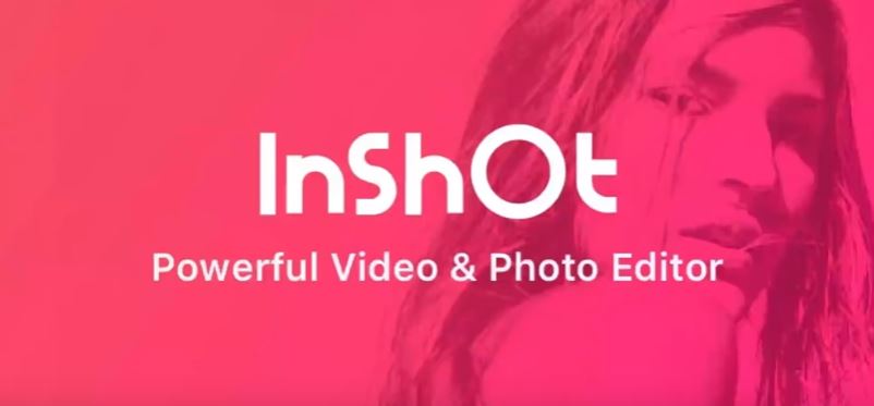 inshot video editor app lets you add text to video
